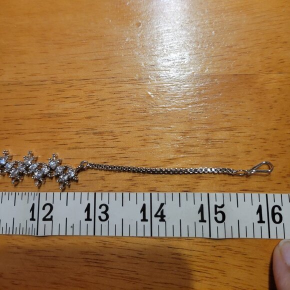 Crystal Stainless Steel Jewelry Set (Necklace + Earrings) *BRAND NEW* - Picture 3 of 3